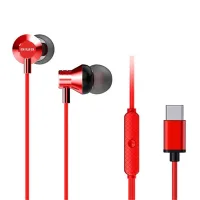 AURICULARES AIWA ESTM-50USB-C/RD USB TIPO C ROJO