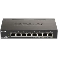 SWITCH D-LINK 8 PUERTOS GESTIONABLE EASYSMART POE 64W