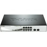 SWITCH D-LINK 8 PUERTOS GIGABIT ETHERNET 10/100/1000 POE LAYER2 SMARTIII