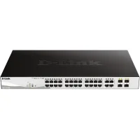 SWITCH D-LINK 28 PUERTOS GESTIONABLE 24 10/100/1000 POE LAYER2 SMARTIII