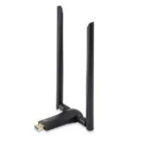 ADAPTADOR WIFI USB 3.0 DUALBAND LEVEL ONE  AC1200 300MB EN 24GHZ Y 867MB EN 5GHZ USB 3.0 2 ANTENAS DESMONTABLES