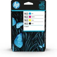 PACK HP 4 CARTUCHOS 963 NEGRO/CIAN/MAGENTA/AMARILLO