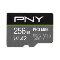 TARJETA MEMORIA MICRO SDXC PRO ELITE PNY 256GB CLASE 10 UHS-I U3