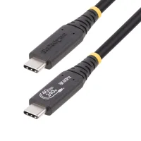 CABLE USB TIPO C STARTECH 0.50M/ MACHO-MACHO/ NEGRO