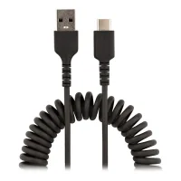 CABLE USB TIPO A A USB TIPO C STARTECH 1M/ MACHO-MACHO/ NEGRO/ RIZADO
