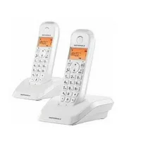 TELEFONO MOTOROLA S1202 WIRELESS INALAMBRICO DUO BLANCO