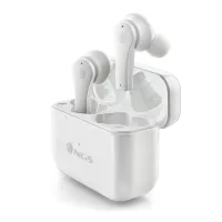 AURICULARES INALAMBRICOS NGS ARTICA BLOOM WHITE BLUETOOTH 5.1 + ESTUCHE DE CARGA / BLANCO