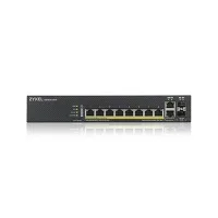 SWITCH 8 PUERTOS ZYXEL GESTIONABLE POE GS1920-8HPV2 2XGB COMBO