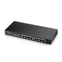 SWITCH 8 PUERTOS ZYXEL GS1915-8 GIGABIT ETHERNET NEBULA FANLESS