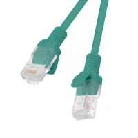CABLE RED LANBERG LATIGUILLO CAT.6 UTP 3M VERDE FLUKE PASSED