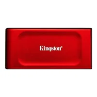DISCO DURO EXTERNO SOLIDO SSD KINGSTON XS1000 PORTABLE 1TB USB TIPO C ROJO