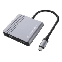 HUB USB TIPO C CONCEPTRONIC DONN13G 2 X HDMI / 1 X USB 3.0 / 1 X USB TIPO C