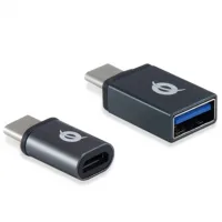 KIT ADAPTADORES CONCEPTRONIC USB TIPO C 3.1 1UD USB-C A USB A HEMBRA 3.0 1 UD USB-C A MICRO USB HEMBRA