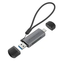LECTOR DE TARJETAS EXTERNO CONCEPTRONIC USB TIPO A / USB TIPO C