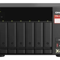 SERVIDOR NAS QNAP TS-673A-8G 8GB 2.5G 6 COMPARTIMENTOS