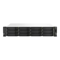 SERVIDOR NAS QNAP TS-1264U-RP-8G 12 BAHIAS 2U RACK 8GB GIGABIT ETHERNET