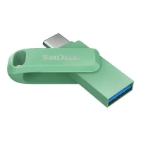 MEMORIA USB TIPO A / USB TIPO C SANDISK 128GB ULTRA DUAL DRIVE GO VERDE