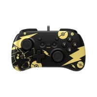 GAMEPAD HORI CONTROLLER MINI PIKACHU BLACK & GOLD PARA NINTENDO SWITCH