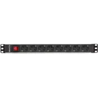 Regleta Salicru Para Rack 19  Sps Pdu 8 Tomas Shuko Interruptor