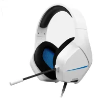 AURICULARES GAMING KROM KOPA MOVE JACK 3.5MM BLANCO/AZUL