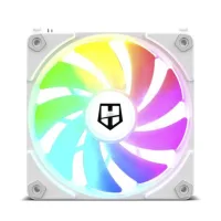 VENTILADOR CAJA NOX HUMMER EASYLINK ARGB 120MM BLANCO