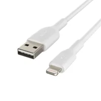 CABLE LIGHTNING A USB TIPO A BELKIN 2M/ MACHO-MACHO/ BLANCO
