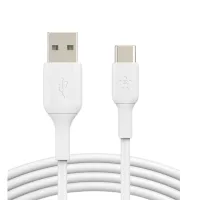 CABLE USB TIPO C A USB TIPO A BELKIN 2M/ MACHO-MACHO/ BLANCO