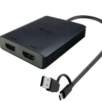 ADAPTADOR USB TIPO A / USB TIPO C A HDMI I-TEC MACHO-HEMBRA/ NEGRO