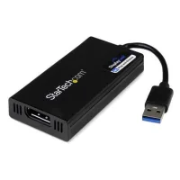 ADAPTADOR USB 3.0 A DISPLAYPORT STARTECH MACHO-HEMBRA/ NEGRO