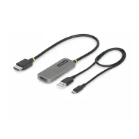 ADAPTADOR HDMI A DISPLAYPORT STARTECH 0.3M/ MACHO-HEMBRA/ GRIS