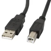 CABLE IMPRESORA LANBERG USB A - USB B MACHO / MACHO NEGRO 1 M
