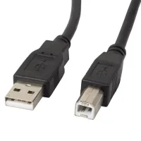 CABLE IMPRESORA LANBERG USB A - USB B MACHO / MACHO FERRITA NEGRO 1 M