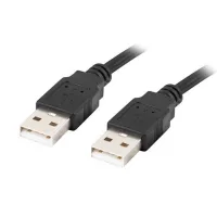 CABLE USB 2.0 LANBERG 1M / MACHO-MACHO / NEGRO