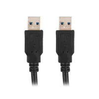 CABLE USB 3.0 LANBERG 1M/ MACHO-MACHO/ NEGRO