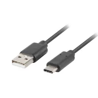 CABLE USB LANBERG 3.1 MACHO/ USB TIPO C MACHO 1M NEGRO