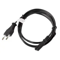 CABLE ALIMENTACION LANBERG CEE 7/16 A IEC320 C7 NEGRO 3M