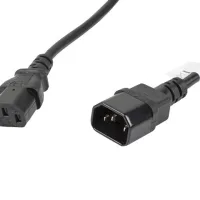 CABLE ALARGADOR LANBERG ALIMENTACION CPU IEC320 C13 H/ IEC320 C14 M VDE 5M