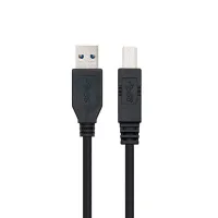 CABLE USB TIPO A 3.0 A USB TIPO B 3.0 NANOCABLE 2M NEGRO MACHO-MACHO