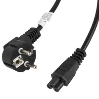 CABLE ALIMENTACION LANBERG VDE CEE 7/7 A IEC 320 C5 3M