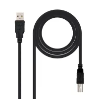 CABLE USB TIPO A A USB TIPO B NANOCABLE 4.5M NEGRO/ MACHO-MACHO