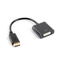 ADAPTADOR LANBERG DUAL LINK DISPLAYPORT (M) 1.2 A DVI-I(H)(24+5)