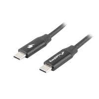 CABLE USB LANBERG 2.0 MACHO/USB TIPO C MACHO QUICK CHARGE 4.0 1.8M NEGRO