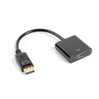 ADAPTADOR LANBERG DISPLAYPORT MACHO/ HDMI HEMBRA 10CM