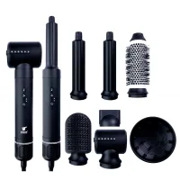 SECADOR DE PELO THULOS 7 EN 1 TH-BY25 COLOR NEGRO 1400W