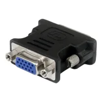 CONVERSOR DVI-I A VGA STARTECH MACHO-HEMBRA NEGRO