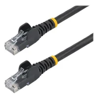 CABLE DE RED STARTECH LATIGUILLO RJ45 UTP CAT5E 10M NEGRO