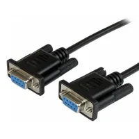 CABLE DB9 STARTECH 1M/ HEMBRA-HEMBRA/ NEGRO