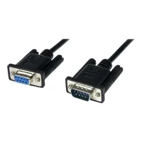 CABLE DB9 STARTECH 1M/ MACHO-HEMBRA/ NEGRO
