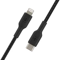CABLE LIGHTNING A USB TIPO C BELKIN 1M/ MACHO-MACHO/ NEGRO