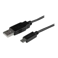 CABLE MICRO USB TIPO B A USB TIPO A STARTECH 2M/ MACHO-MACHO/ NEGRO